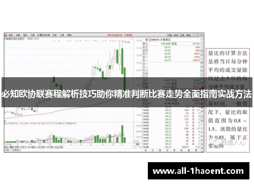 必知欧协联赛程解析技巧助你精准判断比赛走势全面指南实战方法 必知欧协联赛程解析技巧助你精准判断比赛走势全面指南实战方法